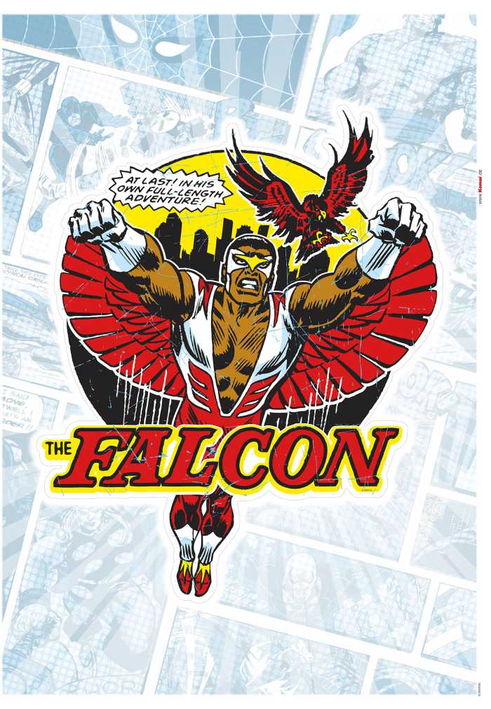 Wall tattoo Falcon Comic Classic
