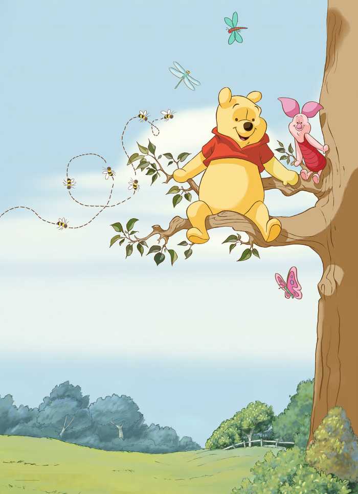 Photomural Winnie the Pooh Tree