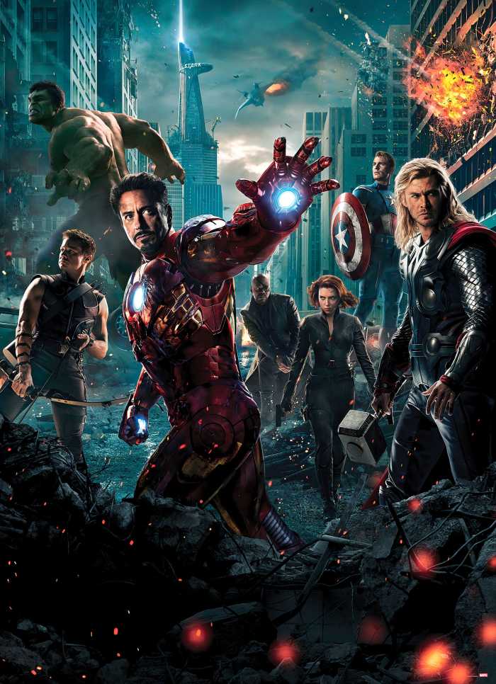 Photomural Avengers Movie Poster