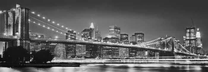 Photomural New York Brooklyn Bridge