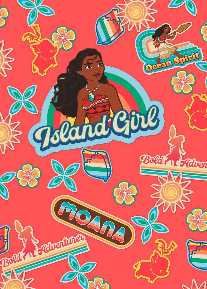 Digital wallpaper Moana Island Girl