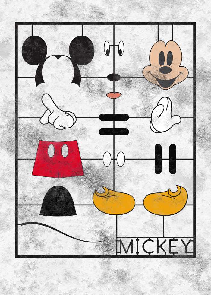 Digital wallpaper Mickey Kit