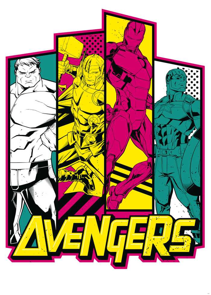Digital wallpaper Avengers Flash