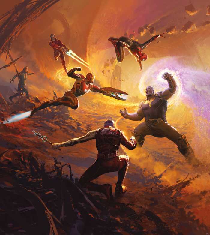 Digital wallpaper Avengers Epic Battle Titan
