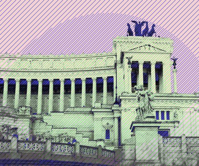 Digital wallpaper Roma