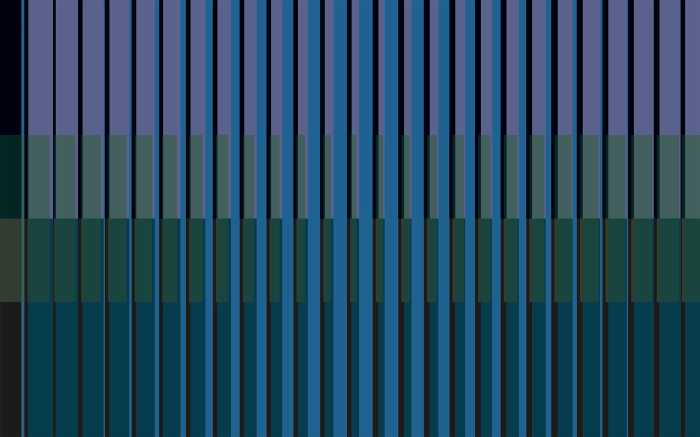 Digital wallpaper Lamello Quattro blue-greenblue