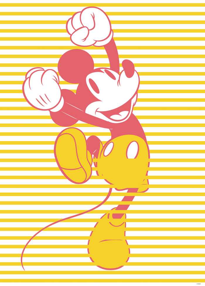 Art print Mickey Unwind