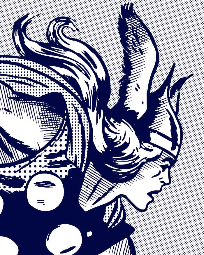 Digital wallpaper Legend of Thor