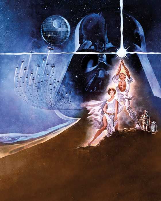 Premium Non-Woven Star Wars Poster Classic 2