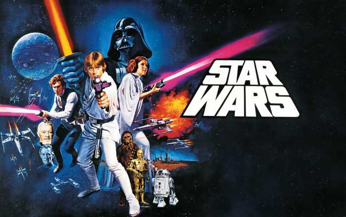 Premium Non-Woven Star Wars Poster Classic 1