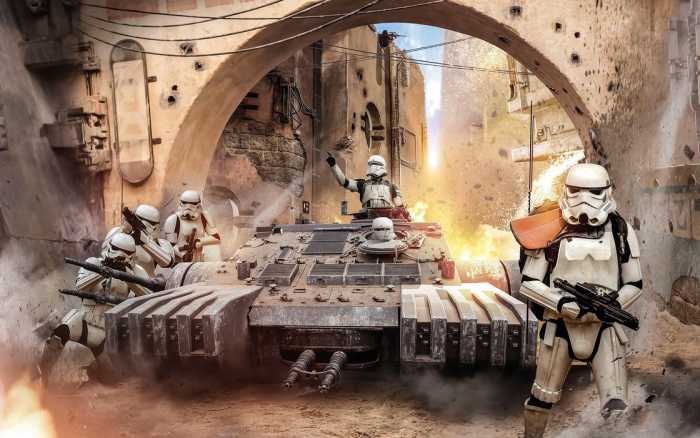 Premium Non-Woven Star Wars Tanktrooper