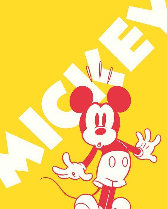 Premium Non-Woven Mickey Contrast