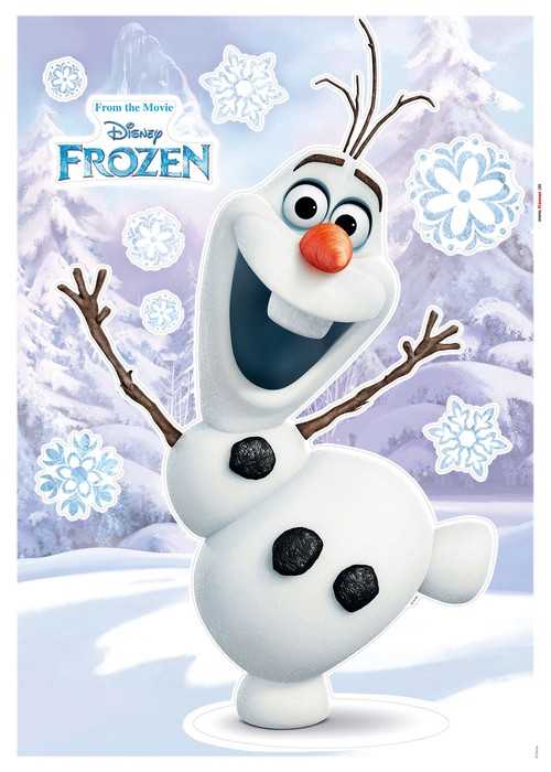 Wall tattoo adhesive foil Olaf