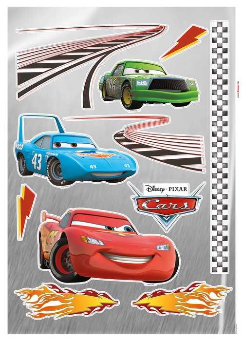 Wall tattoo adhesive foil Cars