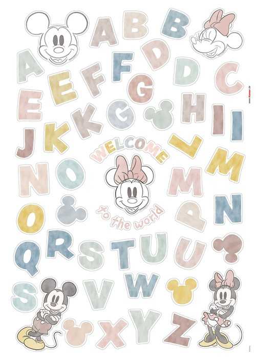  Mickey Alphabet