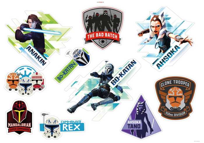  Clone Wars Badges