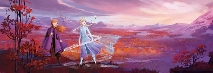 Paper Frozen Panorama