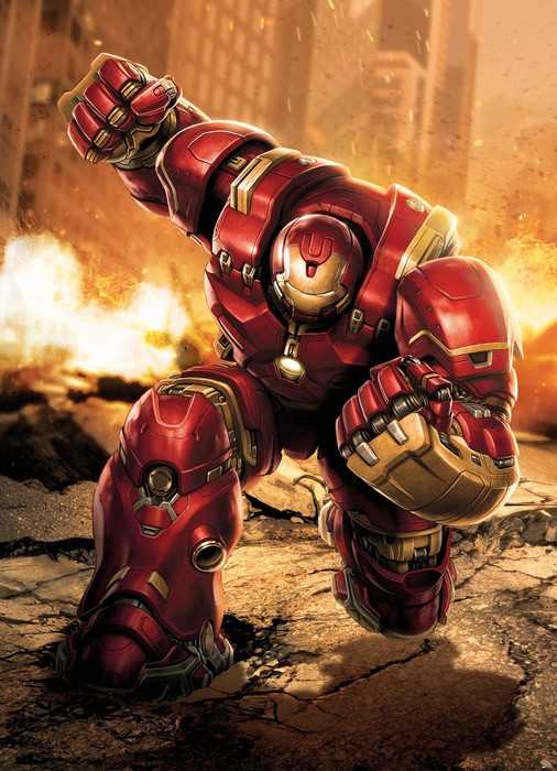 Photomural on paper Avengers Hulkbuster