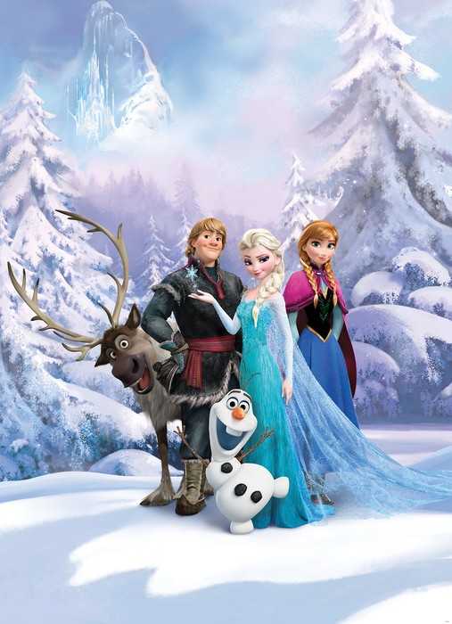 Paper Frozen Winter Land
