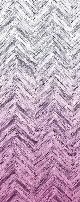 Premium Non-Woven Herringbone Pink Panel
