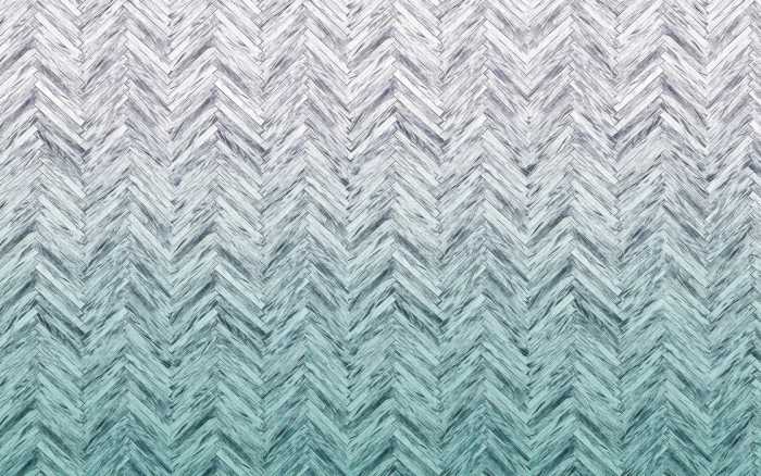 Premium Non-Woven Herringbone Mint