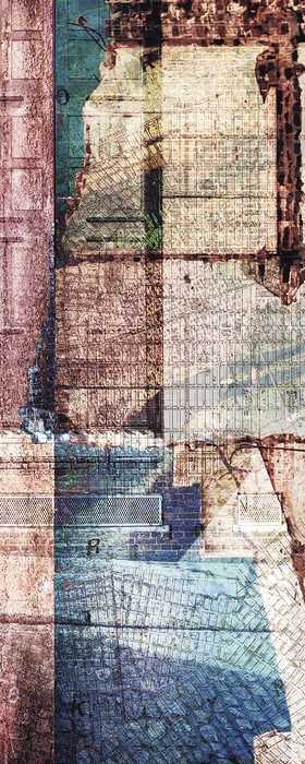 Premium Non-Woven Urban Art Panel