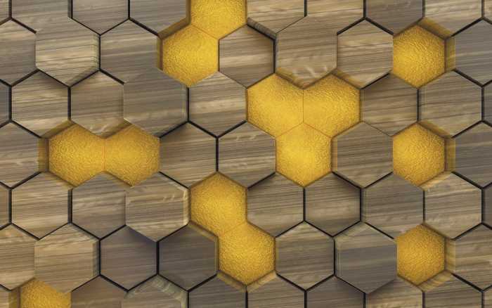 Premium Non-Woven Woodcomb Olive