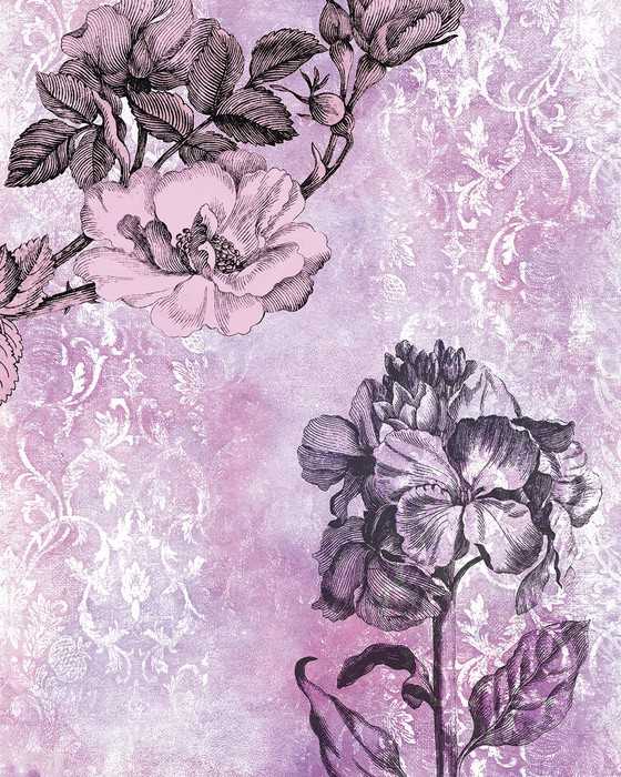 Premium Non-Woven Baroque Pink