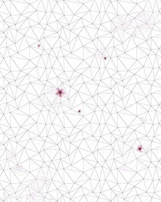 Premium Non-Woven Cherry Blossom
