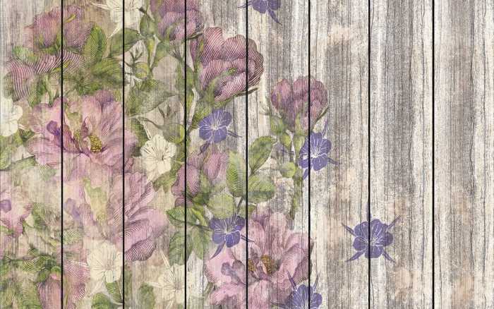 Premium Non-Woven Vintage Rose