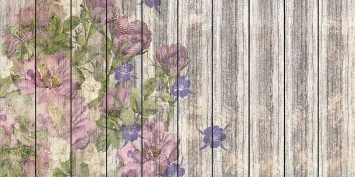 Premium Non-Woven Vintage Rose II