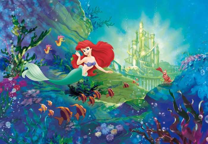 Paper Ariel's Castle