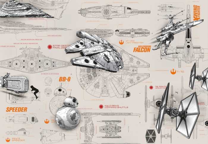 Paper Star Wars Blueprints