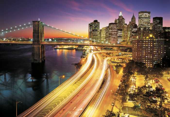 Paper New York City Lights