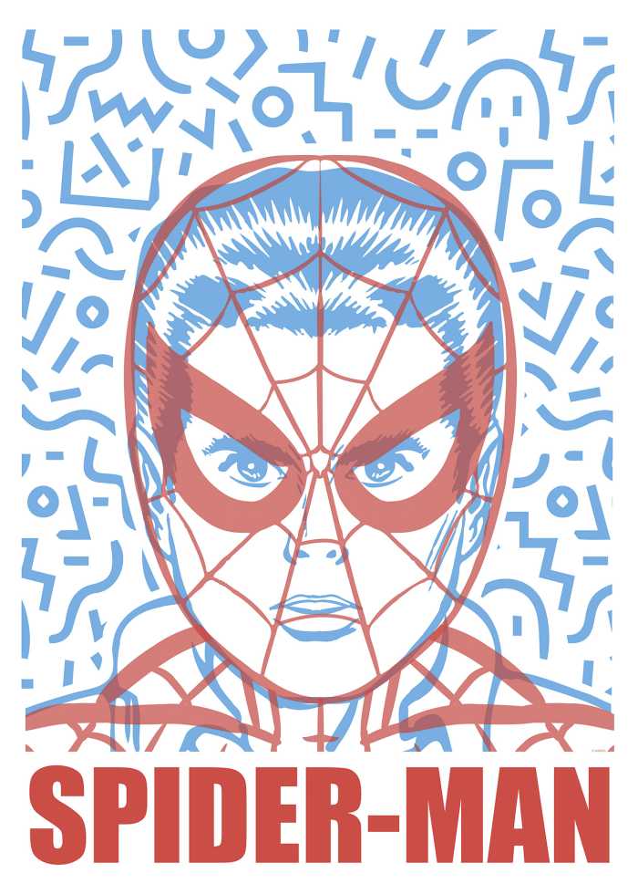 Poster Marvel Spider-Man Face