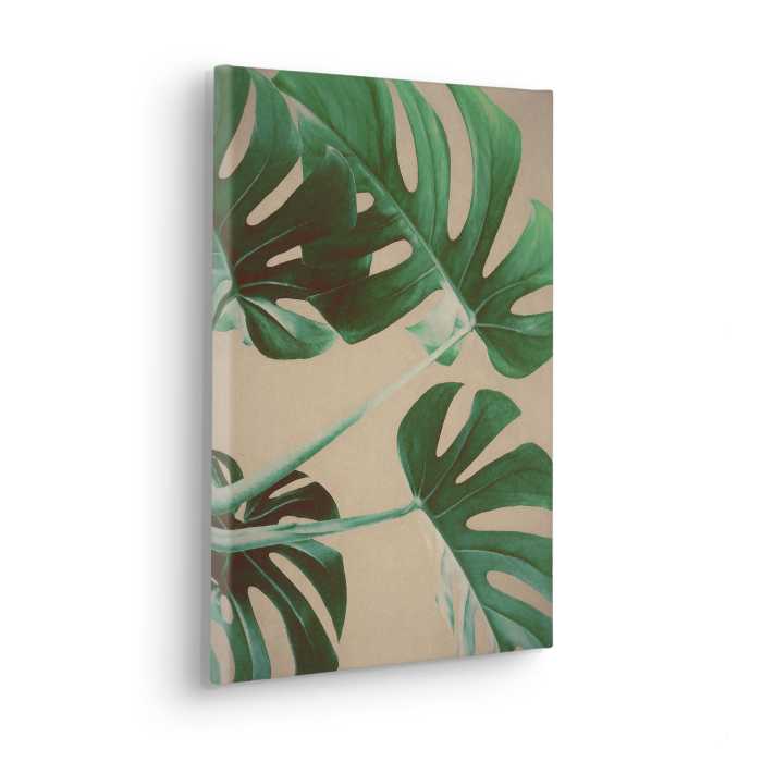 Vlies Bild auf Keilrahmen/ Echtholzrahmen Wild at Home