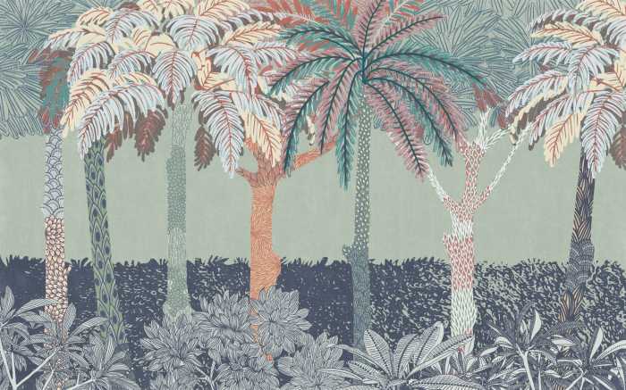 Standard Non-woven Patterned Palms