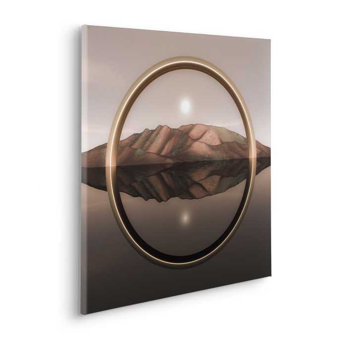 Vlies Bild auf Keilrahmen/ Echtholzrahmen Grateful