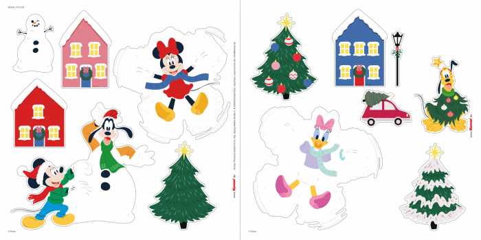 Window sticker self-adhesive foil Disney Mickey Mouse Joyful