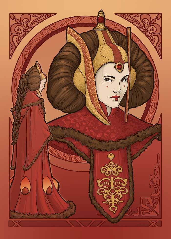 Poster Star Wars - Queen Padmé Amidala