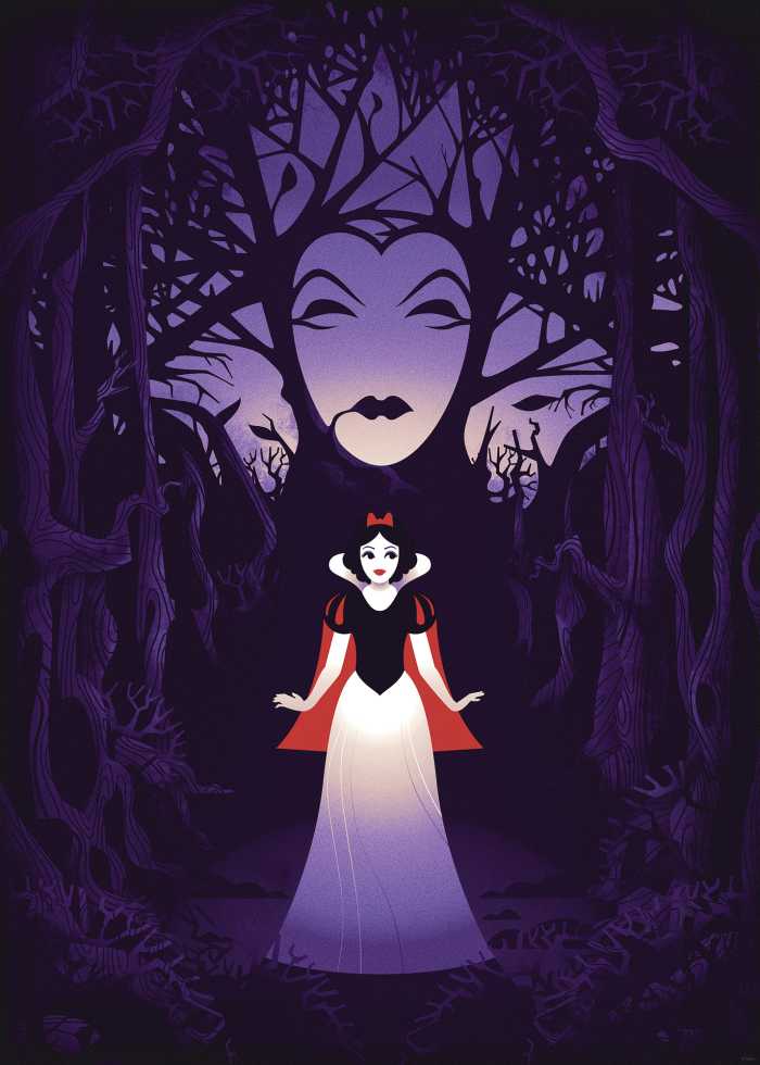 Poster Disney Snow White Evil Queen
