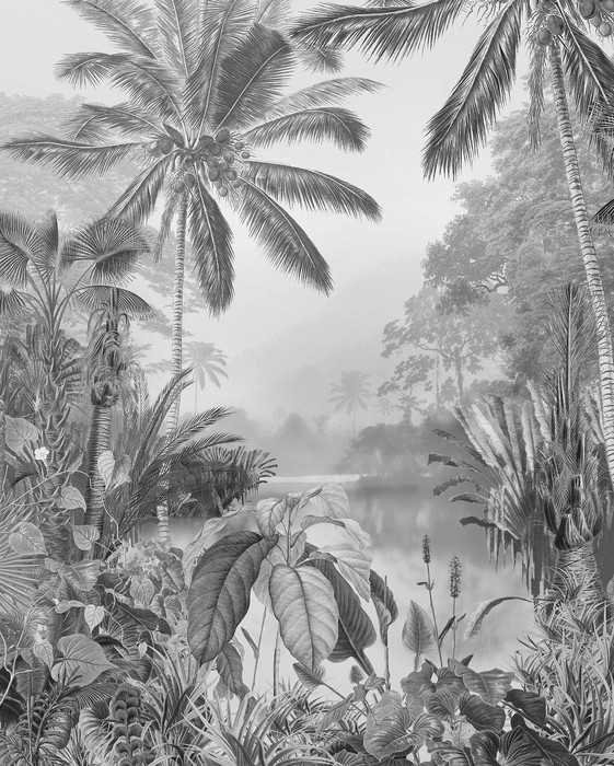 Standard Non-woven Jungle Lake