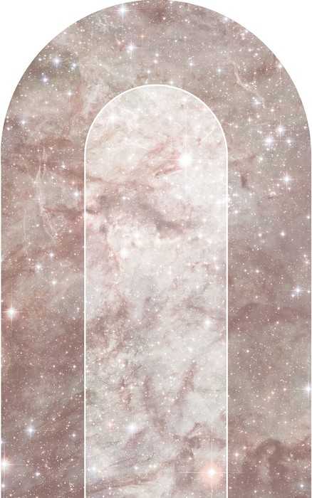 Self-adhesive photo mural on non-woven Mauve Diamond