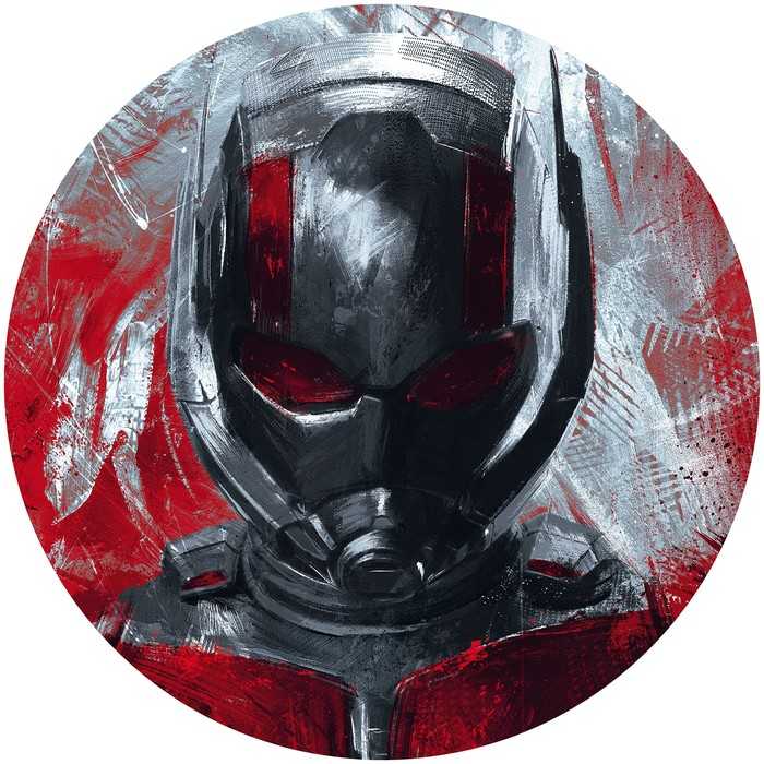 Non-woven adhesive round mural Avengers Painting Ant-Man