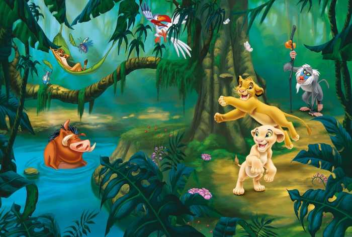 Non-woven Simba and Friends