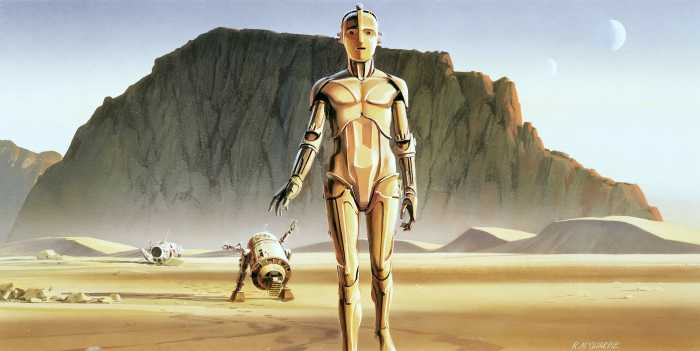 Standard Non-woven Star Wars Classic RMQ Droids