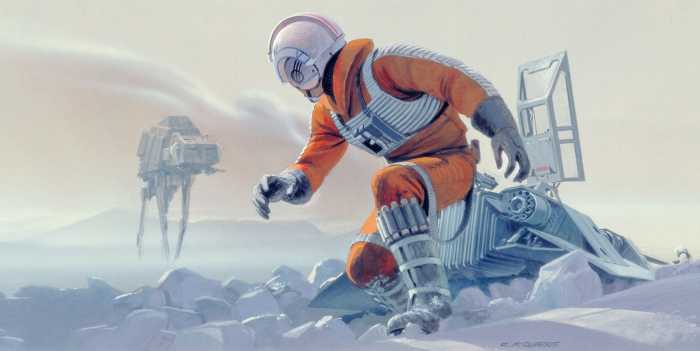 Standard Non-woven Star Wars Classic RMQ Hoth Battle Pilot