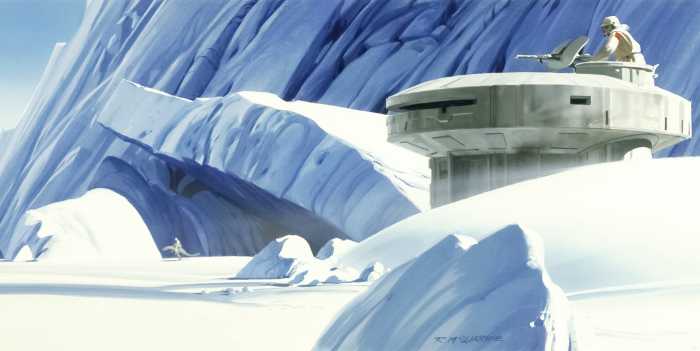 Standard Non-woven Star Wars Classic RMQ Hoth Echo Base