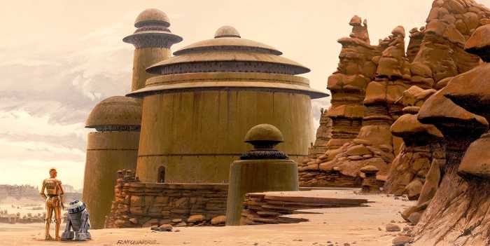 Standard Non-woven Star Wars Classic RMQ Jabbas Palace