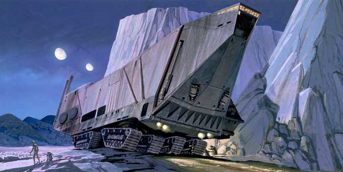 Standard Non-woven Star Wars Classic RMQ Sandcrawler